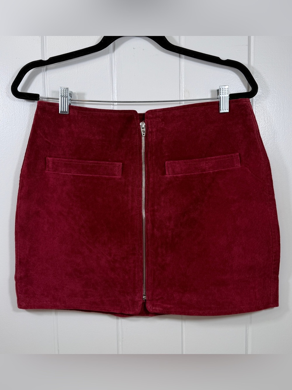 NEW Blank NYC Leather Mini Skirt Size 30